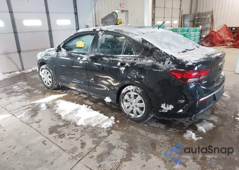 2023 Kia Rio S из США, поврежденный, VIN 3KPA24AD0PE621649